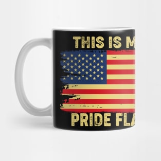 This Is My Pride Flag USA American Patriotic Mug